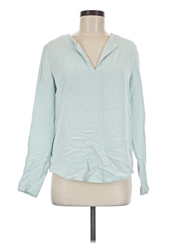 Joseph Long Sleeve Silk Top (view 1)