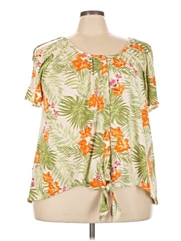 Cato Short Sleeve Blouse (view 1)