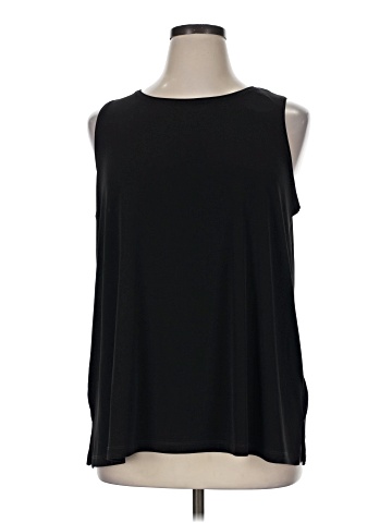 Susan Graver Sleeveless T-Shirt (view 1)