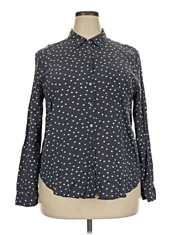 Ann Taylor LOFT Outlet Long Sleeve Blouse (view 1)