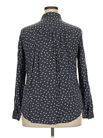 Ann Taylor LOFT Outlet Long Sleeve Blouse (view 2)