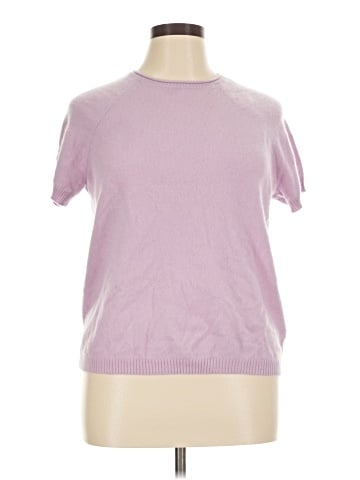 H By Halston Cashmere Pullover Sweater (view 1)