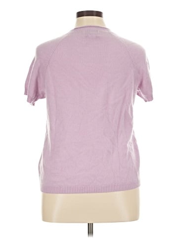 H By Halston Cashmere Pullover Sweater (view 2)