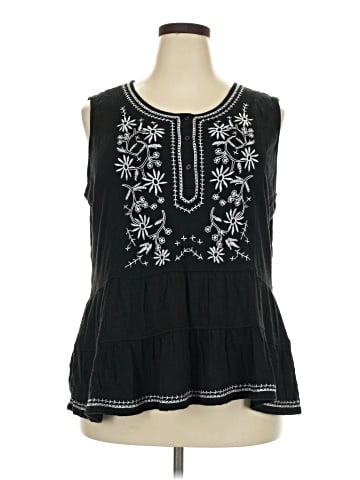 Faded Glory Sleeveless Blouse (view 1)
