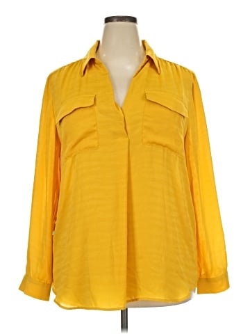 Ann Taylor Long Sleeve Blouse (view 1)