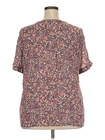 Cj Banks Short Sleeve Blouse (view 2)