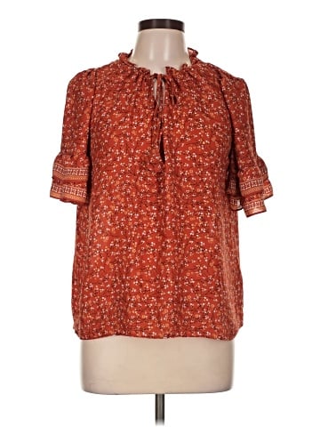 Max Studio Short Sleeve Blouse (view 1)