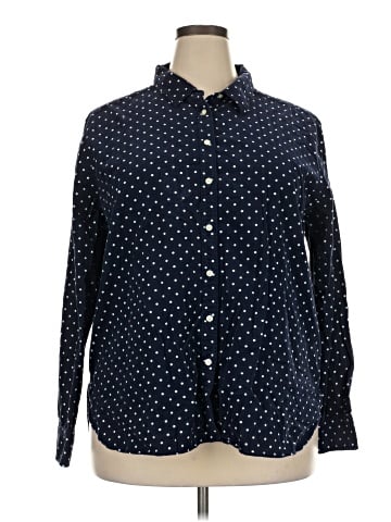 Ann Taylor LOFT Long Sleeve Button-Down Shirt (view 1)