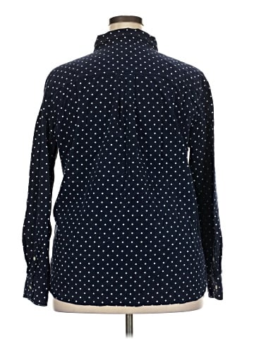 Ann Taylor LOFT Long Sleeve Button-Down Shirt (view 2)
