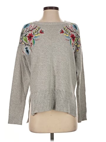 Aqua Pullover Sweater (view 1)