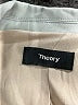 Theory 100% Polyester Gray Blazer Size 4 - photo 6