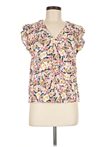 Rose & Thyme Short Sleeve Blouse (view 1)