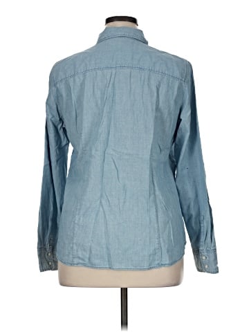 J.Crew Factory Store Long Sleeve Button-Down Shirt (view 2)