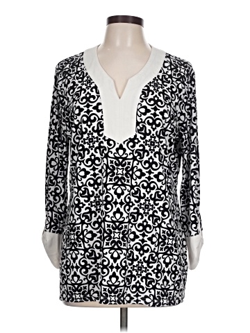 Island Republic 3/4 Sleeve Blouse (view 1)