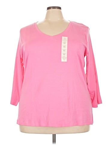 St. John's Bay 3/4 Sleeve T-Shirt (view 1)