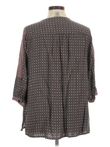 Catherines 3/4 Sleeve Blouse (view 2)