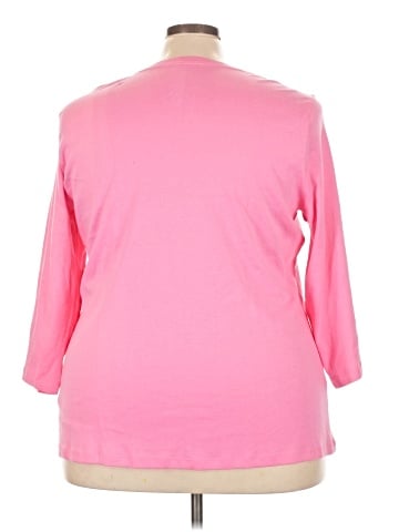 St. John's Bay 3/4 Sleeve T-Shirt (view 2)