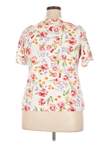 LC Lauren Conrad Short Sleeve Blouse (view 2)