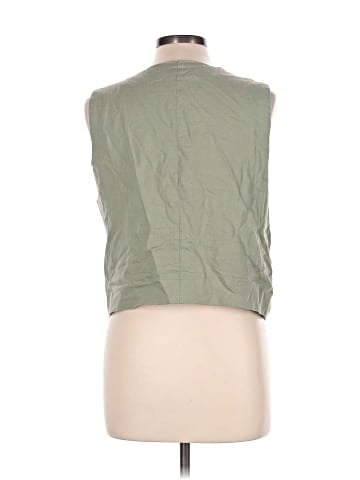 Zara Sleeveless Button-Down Shirt (view 2)