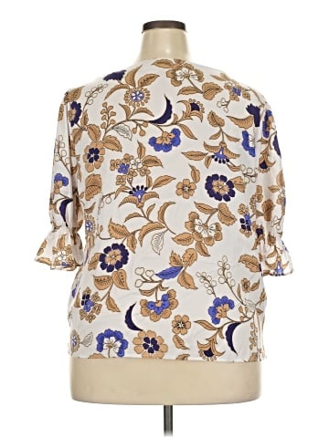 Ann Taylor Factory 3/4 Sleeve Blouse (view 2)