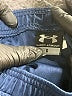 Under Armour 100% Polyester Blue Athletic Shorts Size 6 - photo 3