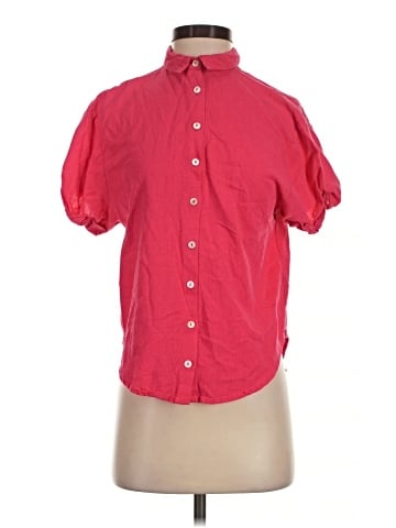 Olivaceous Short Sleeve Button-Down Shirt (view 1)