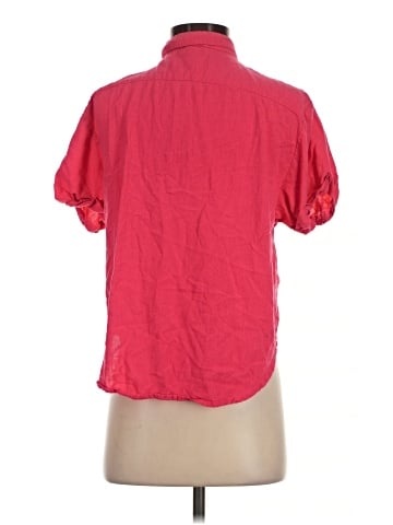 Olivaceous Short Sleeve Button-Down Shirt (view 2)