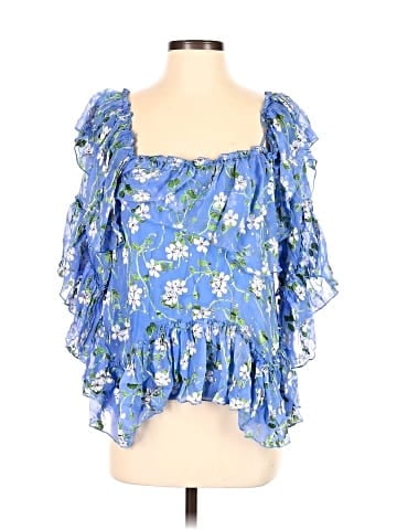 Alice + Olivia Short Sleeve Blouse (view 1)