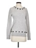 Equipment Silver Wool Pullover Sweater Size S - photo 1