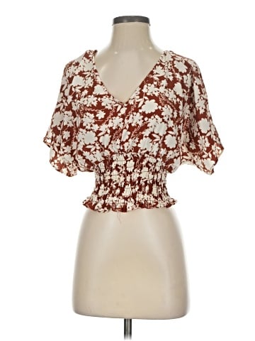 Sienna Sky Short Sleeve Blouse (view 1)