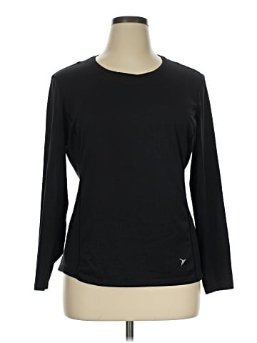 Active by Old Navy 3/4 Sleeve T-Shirt (view 1)