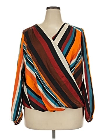 INC International Concepts 3/4 Sleeve Blouse (view 1)