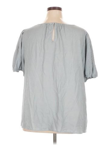 LC Lauren Conrad Short Sleeve Blouse (view 2)