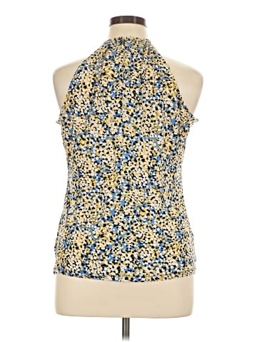 MICHAEL Michael Kors Sleeveless Blouse (view 2)