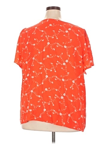 LC Lauren Conrad Short Sleeve Blouse (view 2)