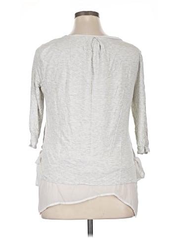 LC Lauren Conrad 3/4 Sleeve Top (view 2)