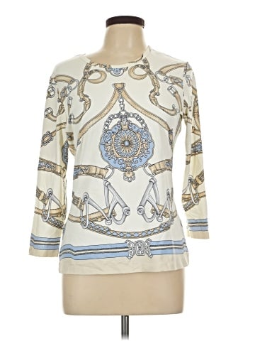 J. McLaughlin 3/4 Sleeve Top (view 1)