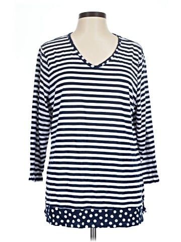 Zenergy by Chico's 3/4 Sleeve T-Shirt (view 1)