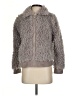 BCBGeneration 100% Polyester Gray Faux Fur Jacket Size S - photo 1