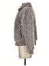 BCBGeneration 100% Polyester Gray Faux Fur Jacket Size S - photo 5