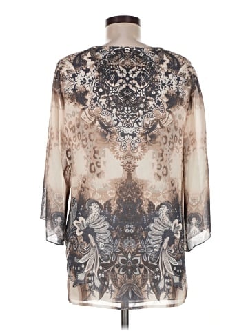 JM Collection 3/4 Sleeve Blouse (view 2)