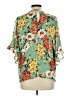 Umgee 100% Polyester Floral Teal Kimono Size L - photo 2