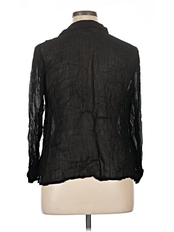 Notations 3/4 Sleeve Button-Down Shirt (view 2)