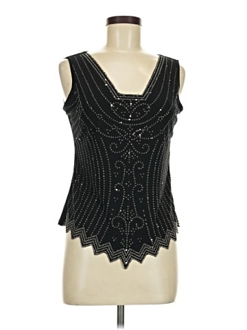 MSK Sleeveless Blouse (view 1)