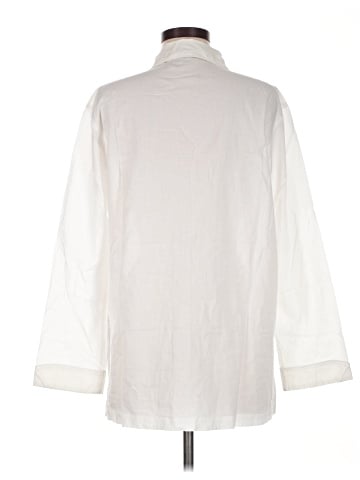 Victoria's Secret 3/4 Sleeve Button-Down Shirt (view 2)