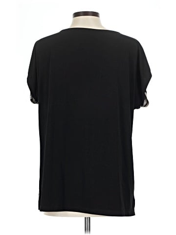 Susan Graver Short Sleeve Top (view 2)