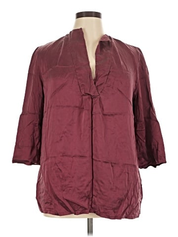 J.Jill 3/4 Sleeve Silk Top (view 1)