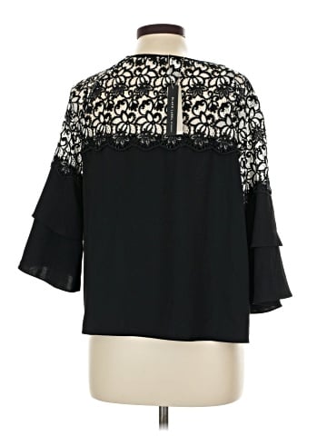 Black Label by Chico's 3/4 Sleeve Blouse (view 2)