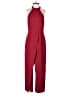 BCBGeneration 100% Polyester Solid Burgundy Jumpsuit Size 6 - photo 1