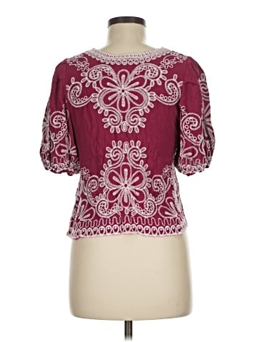 Solitaire Short Sleeve Blouse (view 2)